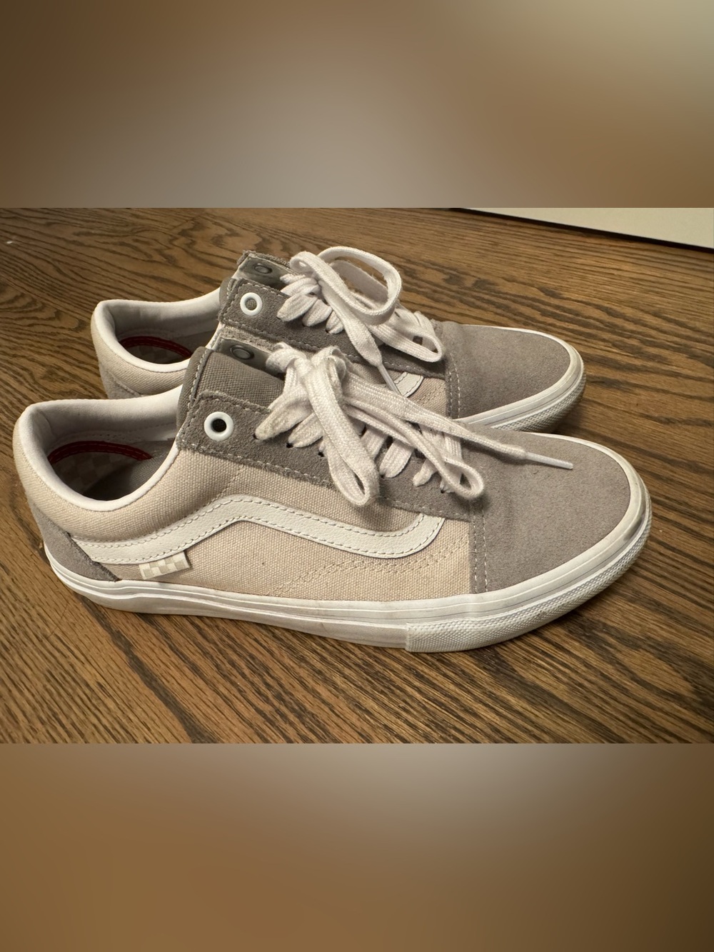 Vans Skate Old Skool Shoes color Cloud